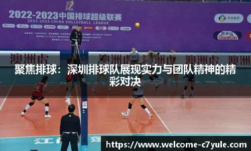 聚焦排球：深圳排球队展现实力与团队精神的精彩对决