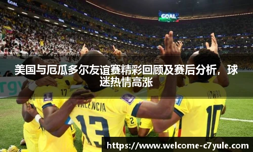 美国与厄瓜多尔友谊赛精彩回顾及赛后分析，球迷热情高涨